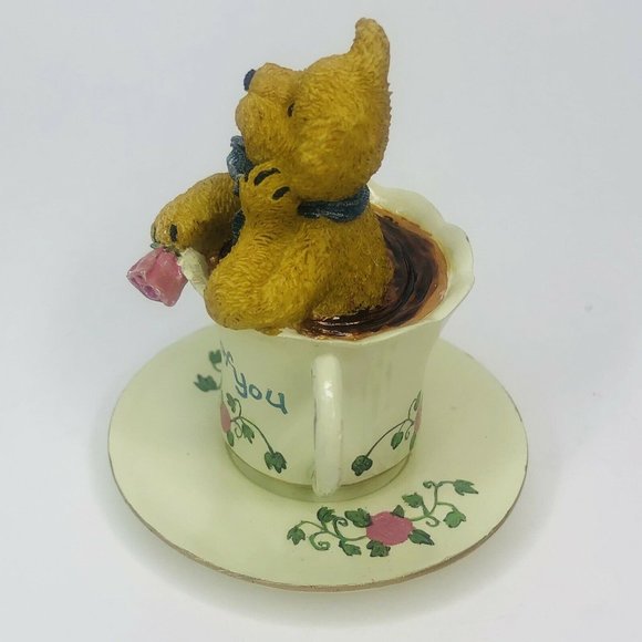 Boyds Bear Teabearies Wink Teabearie Thinking of u - Picture 4 of 10